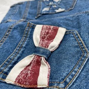 Size 4 Refuge American Flag Jean shorts.